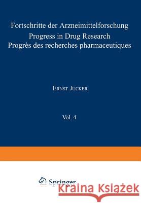 Fortschritte Der Arzneimittelforschung / Progress in Drug Research / Progrès Des Recherches Pharmaceutiques Jucker 9783034870467 Birkhauser - książka