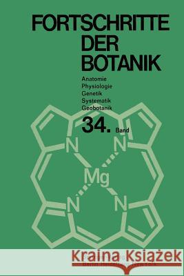 Fortschritte Der Botanik  9783642654817 Springer - książka