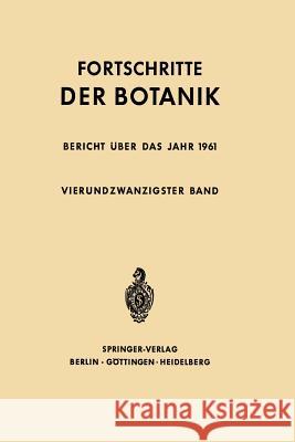 Fortschritte Der Botanik Erwin Bunning 9783642948459 Springer - książka