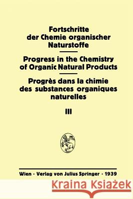 Fortschritte Der Chemie Organischer Naturstoffe: Eine Sammlung Von Zusammenfassenden Berichten Anderson, R. J. 9783709171875 Springer - książka