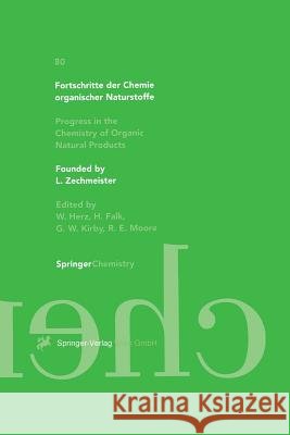 Fortschritte Der Chemie Organischer Naturstoffe / Progress in the Chemistry of Organic Natural Products Chang, C. W. J. 9783709172384 Springer - książka
