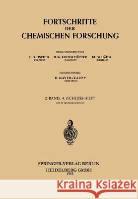 Fortschritte Der Chemischen Forschung Emeléus, Harry Julius 9783662375174 Springer - książka