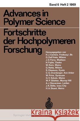 Fortschritte Der Hochpolymeren-Forschung Cantow, H. -J 9783540043980 Not Avail - książka