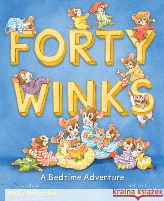 Forty Winks: A Bedtime Adventure Kelly Dipucchio Lita Judge 9781419745522 Abrams Books for Young Readers - książka