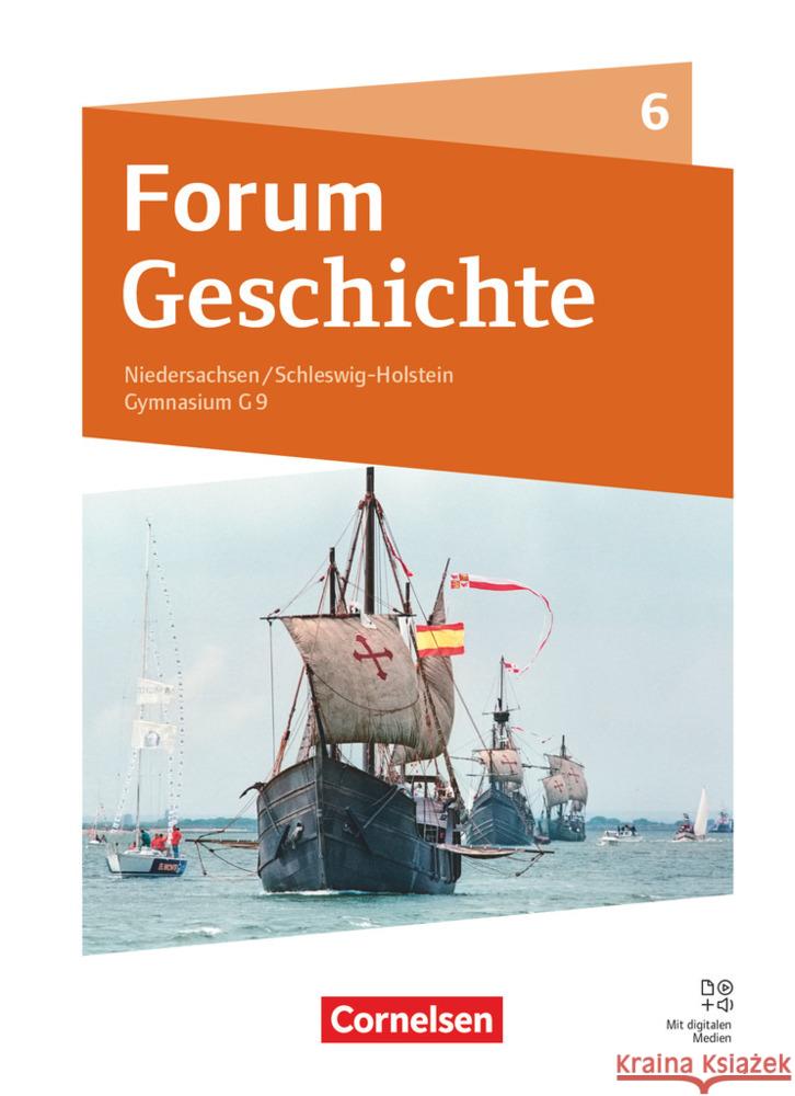 Forum Geschichte - Neue Ausgabe - Gymnasium Niedersachsen / Schleswig-Holstein - Ausgabe 2024 - 6. Schuljahr Jama, Mathis, Jenkel, René, Rassiller, Mareile 9783060662517 Cornelsen Verlag - książka