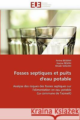 Fosses Septiques Et Puits d'Eau Potable Amine Belbahi Hocine Remini Khodir Madani 9786131568350 Editions Universitaires Europeennes - książka