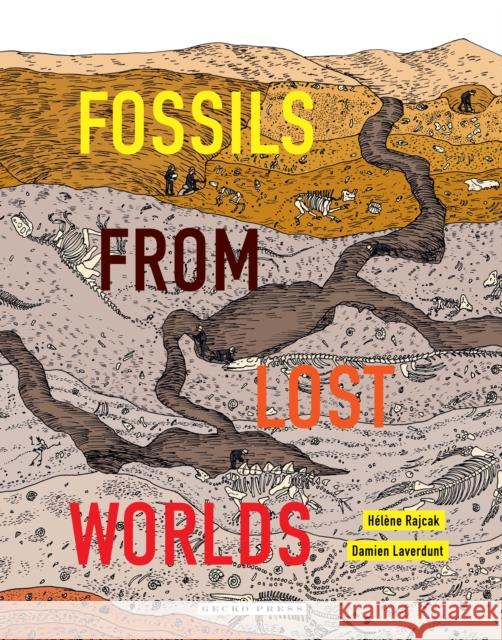 Fossils from Lost Worlds Damien Laverdunt H 9781776573158 Gecko Press - książka