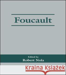 Foucault Robert Nola 9780714649153 Frank Cass Publishers - książka