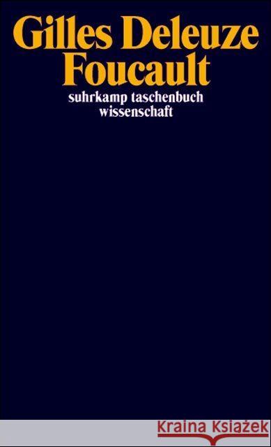 Foucault Deleuze, Gilles Kocyba, Hermann  9783518286234 Suhrkamp - książka