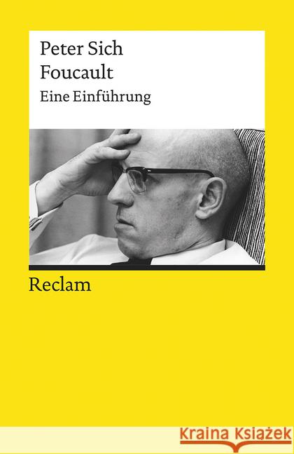 Foucault : Eine Einführung Sich, Peter 9783150195208 Reclam, Ditzingen - książka