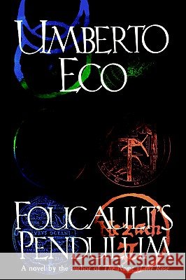 Foucault's Pendulum Umberto Eco William Weaver 9780151327652 Harcourt - książka