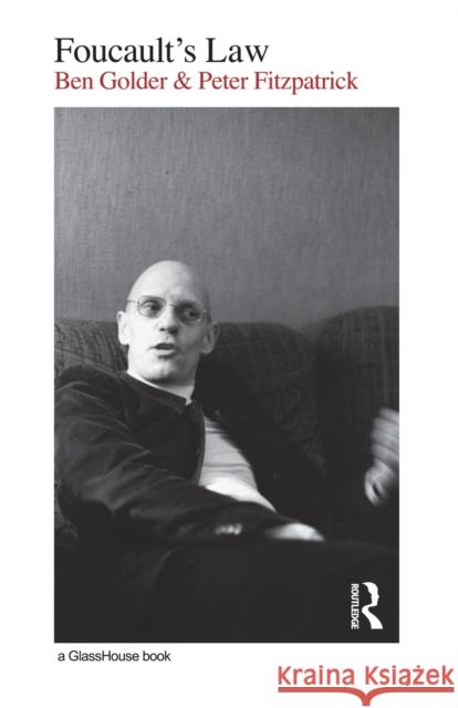 Foucault's Law  Golder 9780415424547  - książka