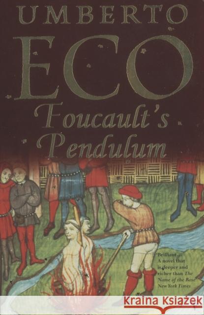 Foucault's Pendulum Umberto Eco 9780099287155  - książka