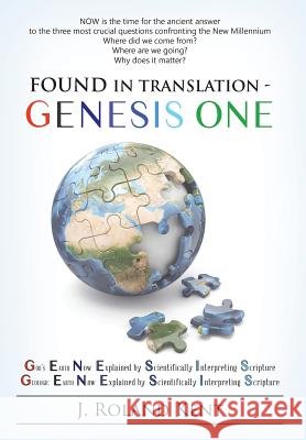 Found in Translation - GENESIS ONE J Roland Kent 9781504346276 Balboa Press - książka