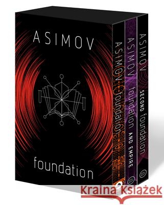 Foundation 3-Book Boxed Set: Foundation, Foundation and Empire, Second Foundation Isaac Asimov 9780593499573 Del Rey Books - książka