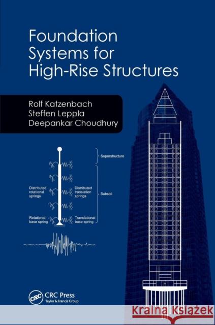 Foundation Systems for High-Rise Structures Rolf Katzenbach Steffen Leppla Deepankar Choudhury 9780367139049 CRC Press - książka