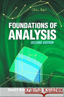 Foundations of Analysis David F. Belding Kevin J. Mitchell 9780486462967 Dover Publications - książka