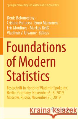 Foundations of Modern Statistics  9783031301162 Springer International Publishing - książka