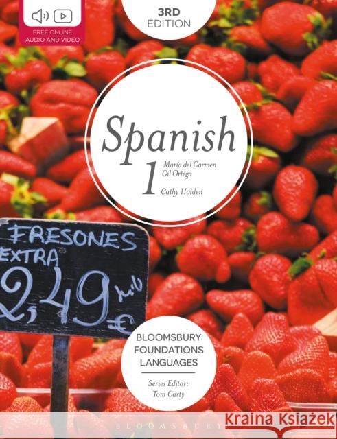 Foundations Spanish 1 Cathy Holden 9781137579201 Bloomsbury Publishing PLC - książka