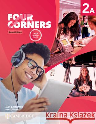 Four Corners Level 2a Student\'s Book with Digital Pack Jack C. Richards David Bohlke 9781009286459 Cambridge University Press - książka