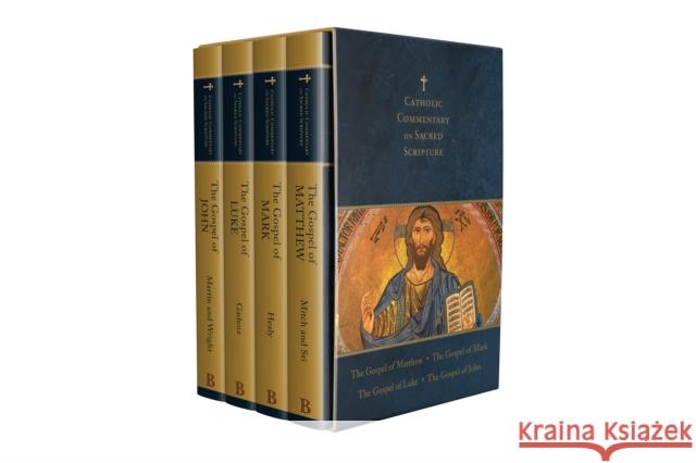 Four Gospels Deluxe Boxed Set – Catholic Commentary on Sacred Scripture Peter Williamson 9781540963789 Baker Academic - książka