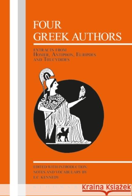 Four Greek Authors Eberhard Christoper Kennedy 9781853995019 Duckworth Publishers - książka