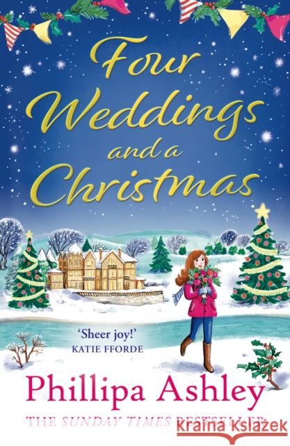 Four Weddings and a Christmas Phillipa Ashley 9780008494384 HarperCollins Publishers - książka