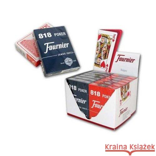 Fournier no 818 - 2 jumbo index red/blue  8420707037031 Fournier - książka