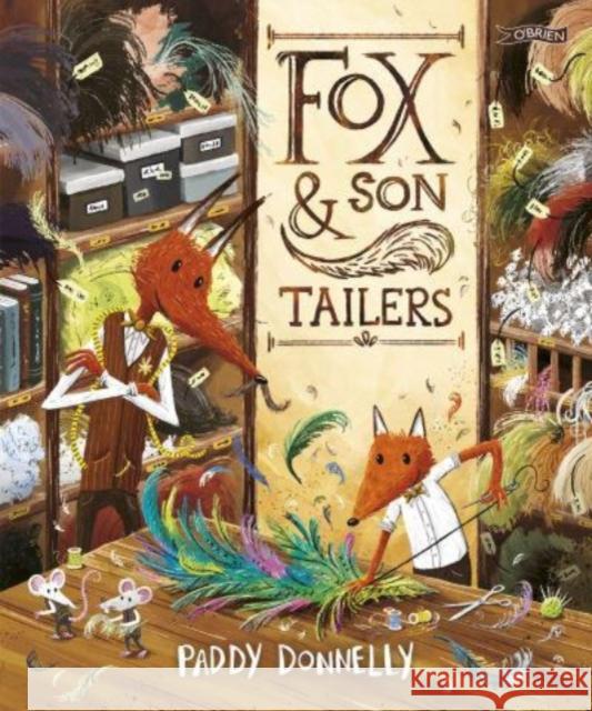 Fox & Son Tailers Paddy Donnelly 9781788494410 O'Brien Press Ltd - książka