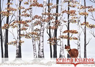 Fox and Birches Deluxe Boxed Holiday Cards Linzi McGivern 9781441341105 Peter Pauper Press - książka