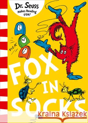 Fox in Socks Dr. Seuss 9780008201500 HarperCollins Publishers - książka