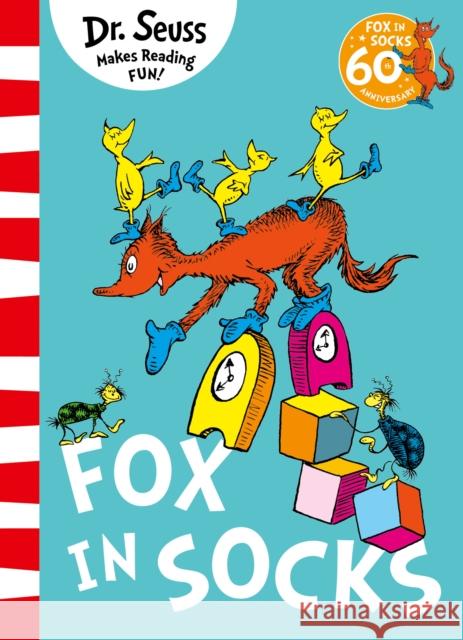 Fox in Socks Dr. Seuss 9780008743048 HarperCollins Publishers - książka