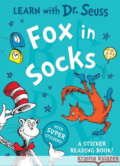 Fox in Socks: A Sticker Reading Book! Dr. Seuss 9780008816230 HarperCollins Publishers - książka