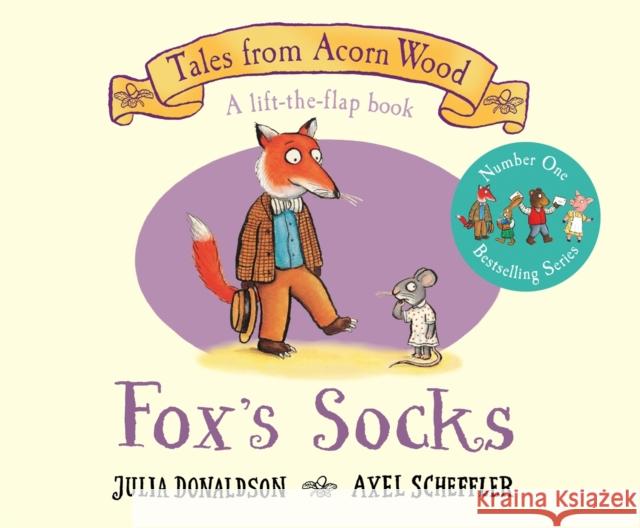 Fox's Socks: A Lift-the-flap Story Julia Donaldson 9781529023473 Pan Macmillan - książka