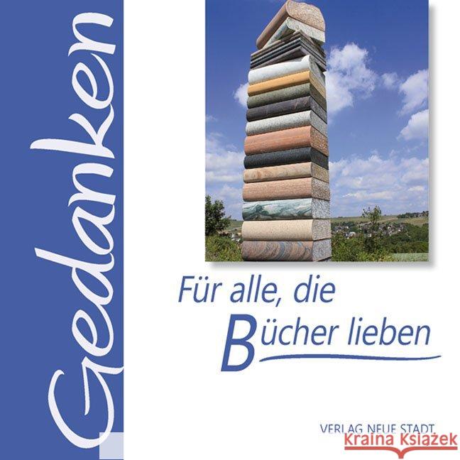 Für alle, die Bücher lieben  9783734611292 Neue Stadt - książka