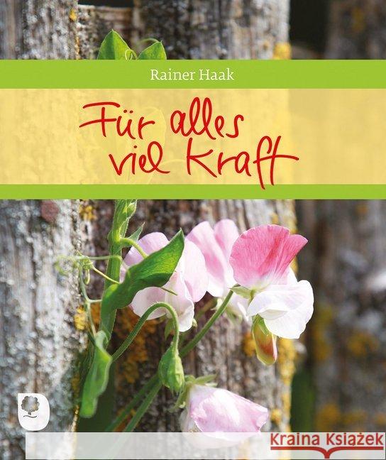 Für alles viel Kraft Haag, Rainer 9783869175195 Eschbach - książka