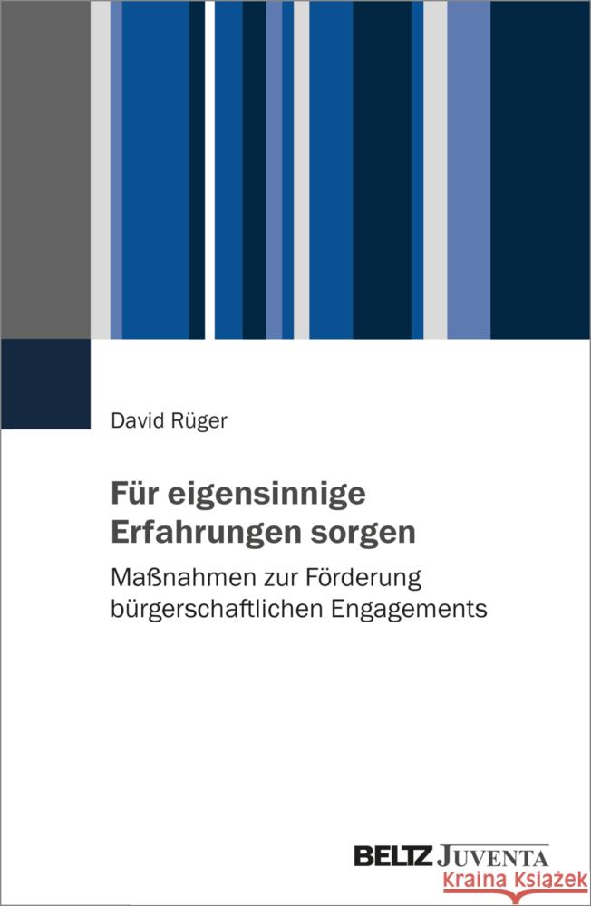 Für eigensinnige Erfahrungen sorgen Rüger, David 9783779976974 Beltz Juventa - książka