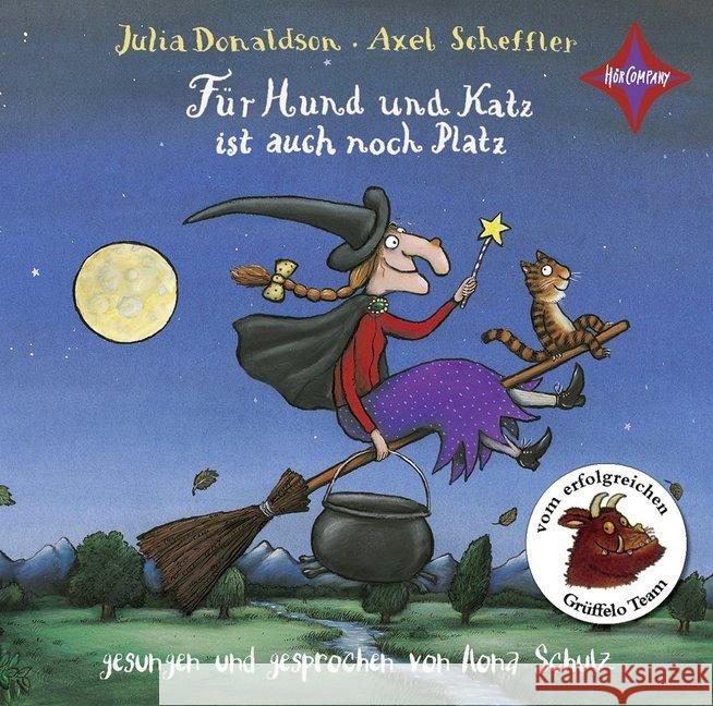 Für Hund und Katz ist auch noch Platz, 1 Audio-CD Donaldson, Julia; Scheffler, Axel 9783942587549 Hörcompany - książka