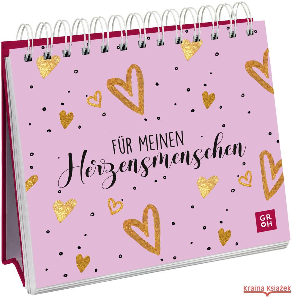 Für meinen Herzensmenschen Merz, Lea 9783848502165 Groh Verlag - książka