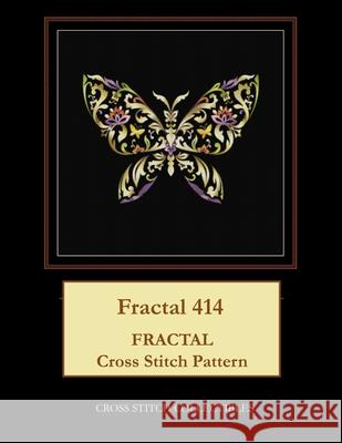Fractal 414: Fractal Cross Stitch Pattern Cross Stitch Collectibles Kathleen George 9781717109705 Createspace Independent Publishing Platform - książka