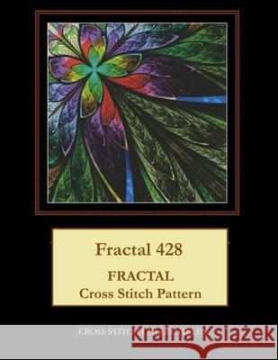 Fractal 428: Fractal Cross Stitch Pattern Cross Stitch Collectibles Kathleen George 9781717110046 Createspace Independent Publishing Platform - książka