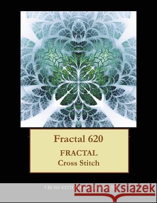 Fractal 620: Fractal cross stitch pattern George, Kathleen 9781548558901 Createspace Independent Publishing Platform - książka