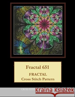 Fractal 651: Fractal Cross Stitch Pattern Cross Stitch Collectibles Kathleen George 9781981995547 Createspace Independent Publishing Platform - książka