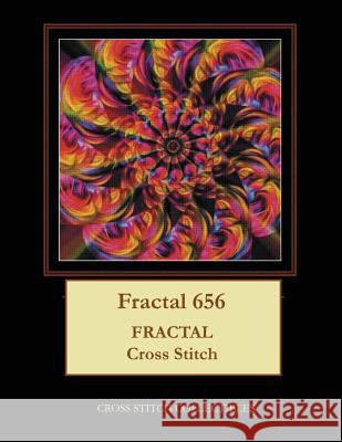 Fractal 656: Fractal Cross Stitch Pattern Cross Stitch Collectibles Kathleen George 9781984019530 Createspace Independent Publishing Platform - książka