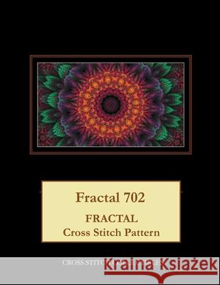 Fractal 702: Fractal Cross Stitch Pattern Cross Stitch Collectibles Kathleen George 9781727889963 Createspace Independent Publishing Platform - książka