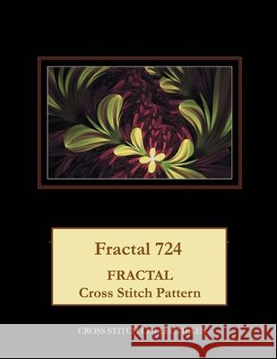 Fractal 724: Fractal Cross Stitch Pattern Kathleen George, Cross Stitch Collectibles 9781798038291 Independently Published - książka
