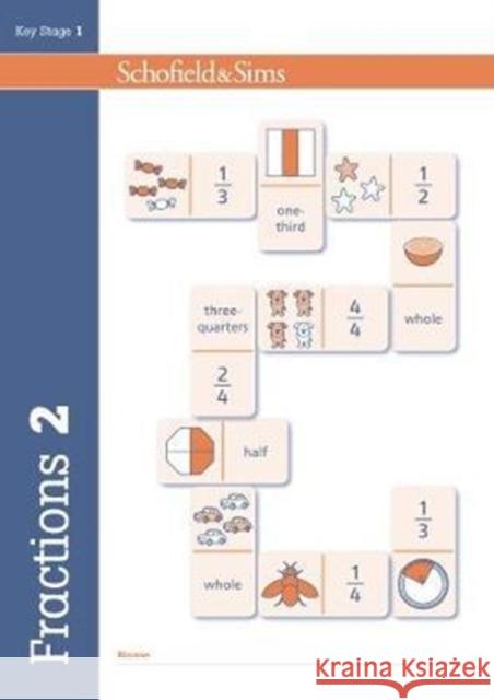 Fractions, Decimals and Percentages Book 2 (Year 2, Ages 6-7) Schofield & Sims|||Koll, Hilary|||Mills, Steve 9780721713779 Schofield & Sims Ltd - książka