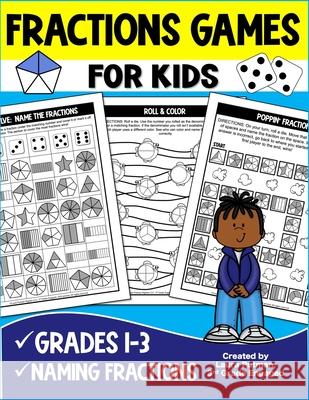 Fractions Games for Kids Laura Putman 9798882983283 Independently Published - książka