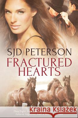 Fractured Hearts Sjd Peterson 9781786518644 Totally Bound Publishing - książka