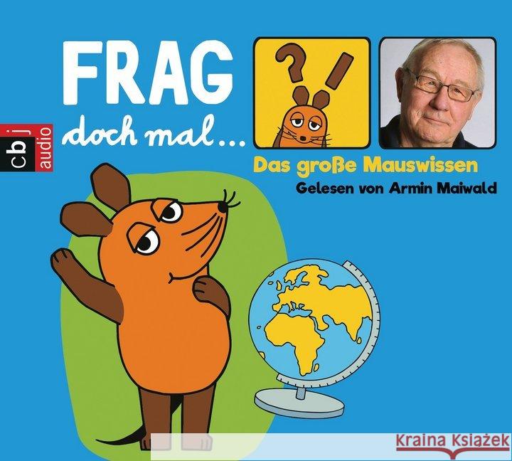Frag doch mal ... die Maus! Das große Mauswissen, 4 Audio-CDs : Ungekürzte Ausgabe, Lesung Flessner, Bernd 9783837136210 cbj audio - książka